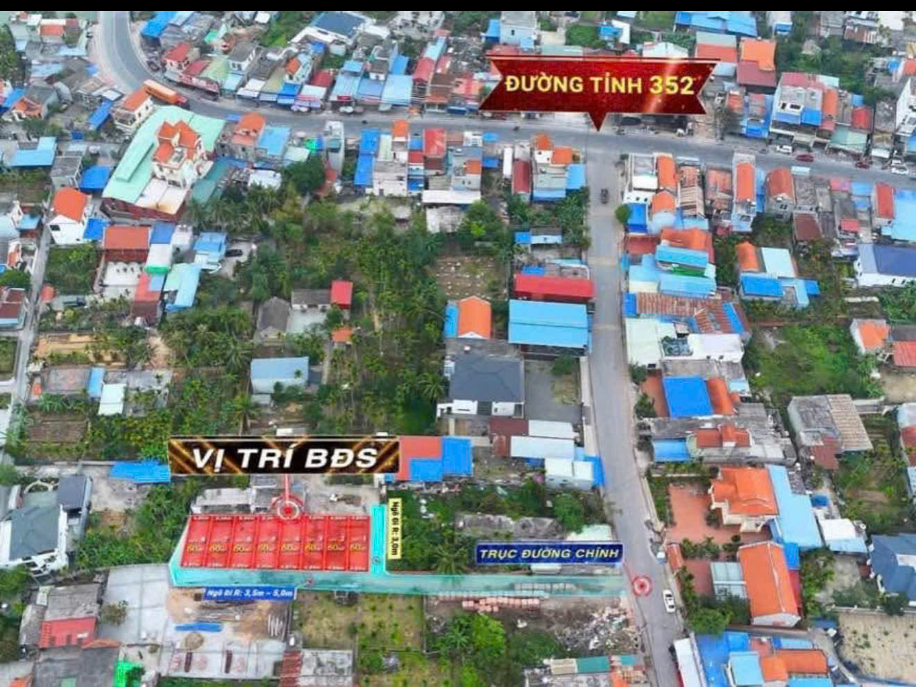 BÁN 2 LÔ ĐẤT CAO NHÂN – THUỶ NGUYÊN – Ô TÔ VÀO TẬN NƠI – GIÁ TỪ 1,05 TỶ 15998497