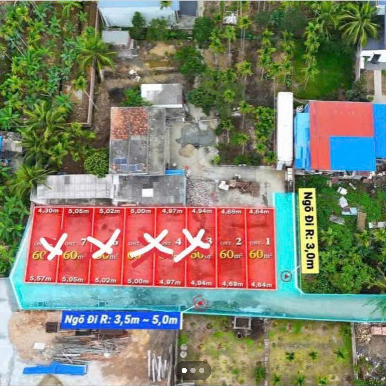 BÁN 2 LÔ ĐẤT CAO NHÂN – THUỶ NGUYÊN – Ô TÔ VÀO TẬN NƠI – GIÁ TỪ 1,05 TỶ 15998497