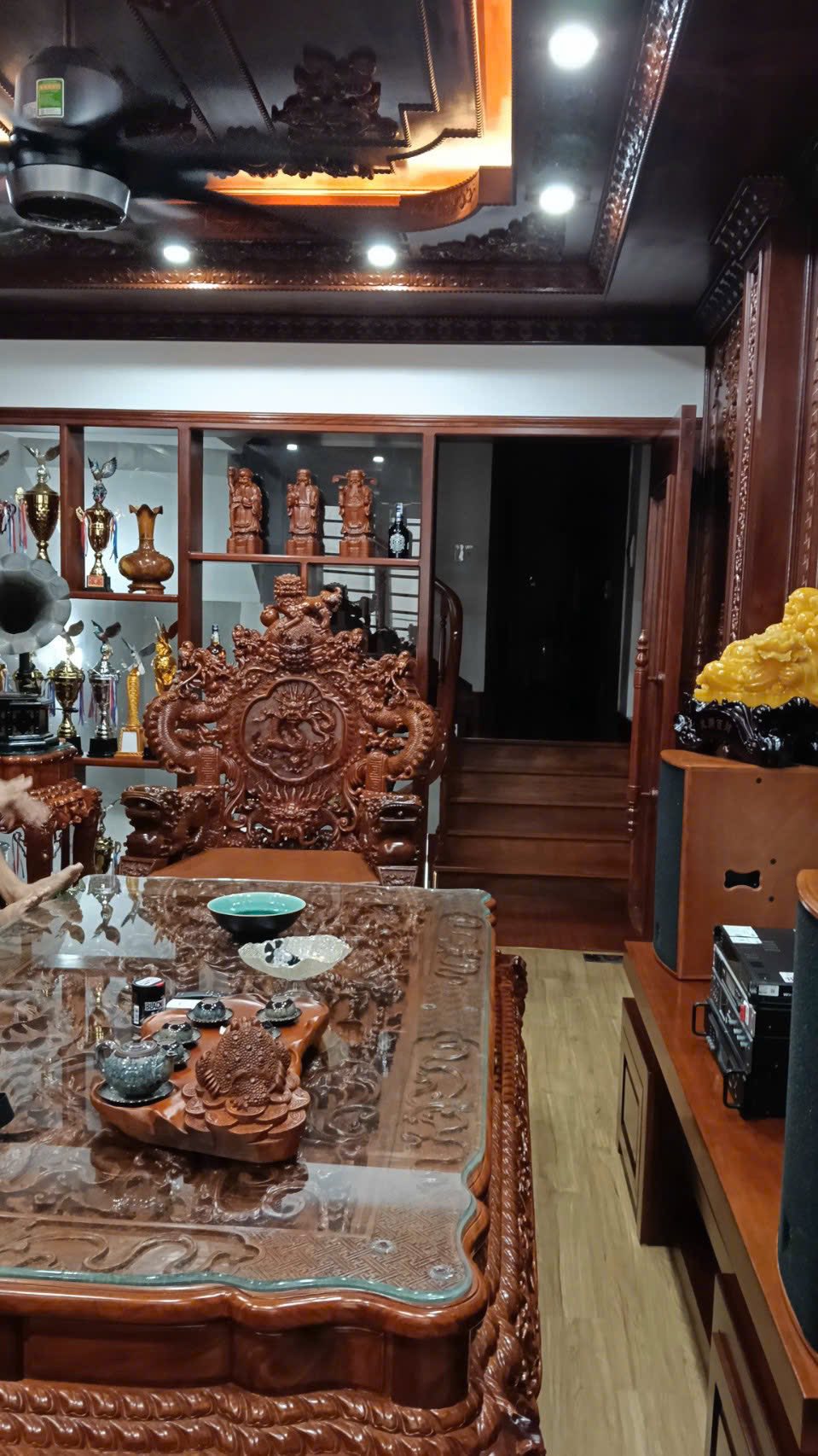 Bán nhà 4 tầng mặt phố nhánh KĐT Vạn Phúc, ph Thanh Bình, TP HD, 64m2, mt 4m, 3 ngủ, gara 15998636