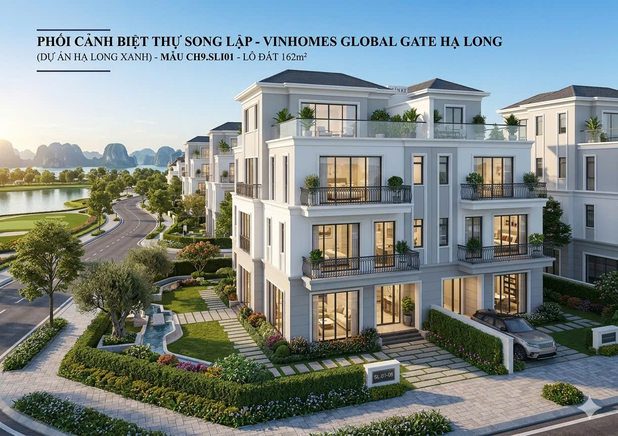 Bán Biệt thự liền kề Vinhomes Hạ Long, 162m2, 12PN, SĐ, 15 tỷ. 15998928