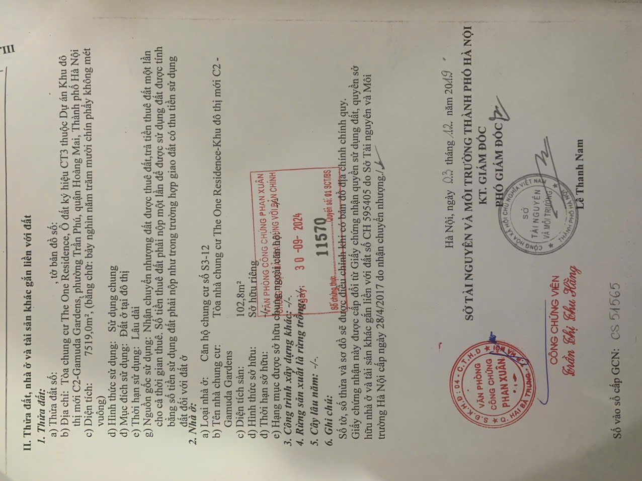 SỞ HỮU NGAY CĂN HỘ ĐẸP  - GIÁ TỐT - Vị Trí Đắc Địa Tại Toà The One Residence Gamuda - Hoàng Mai- Hà 15999183
