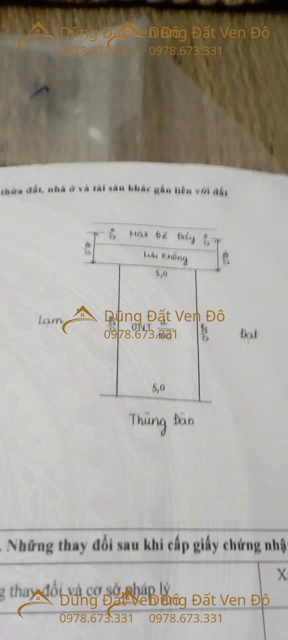 2 LÔ HÒA PHÚ - CHƯƠNG MỸ 100M/1 LÔ 15999303
