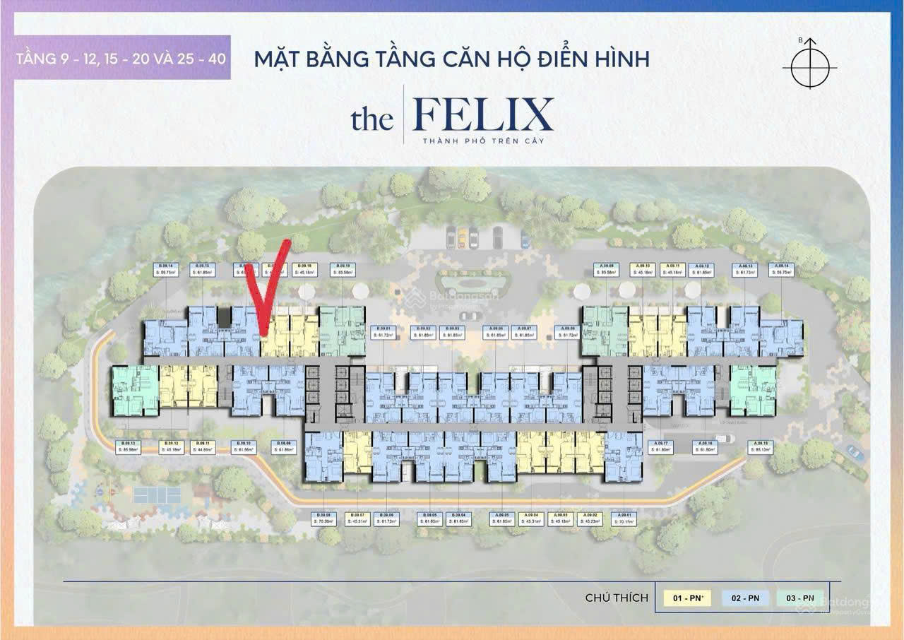 Chính chủ bán nhanh 1PN+1 (41.28m2) giá 2ty đã TT 30% 15999574