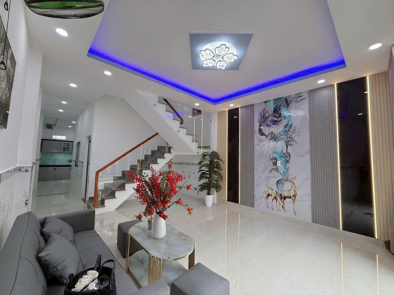 Nhà mới rất đẹp dt khủng 59m2 1 lầu 4,5mx13m thạnh lộc 29 q12 15999740