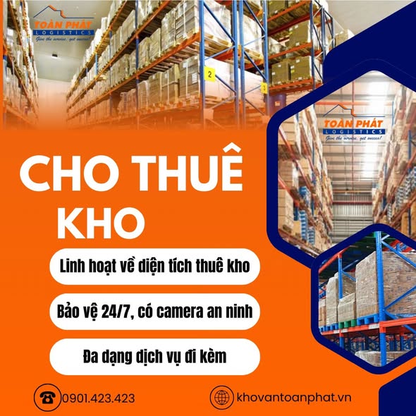 📦 KHO BÃI TOÀN PHÁT – GIẢI PHÁP LƯU TRỮ TỐI ƯU CHO DOANH NGHIỆP CỦA BẠN! 15999796