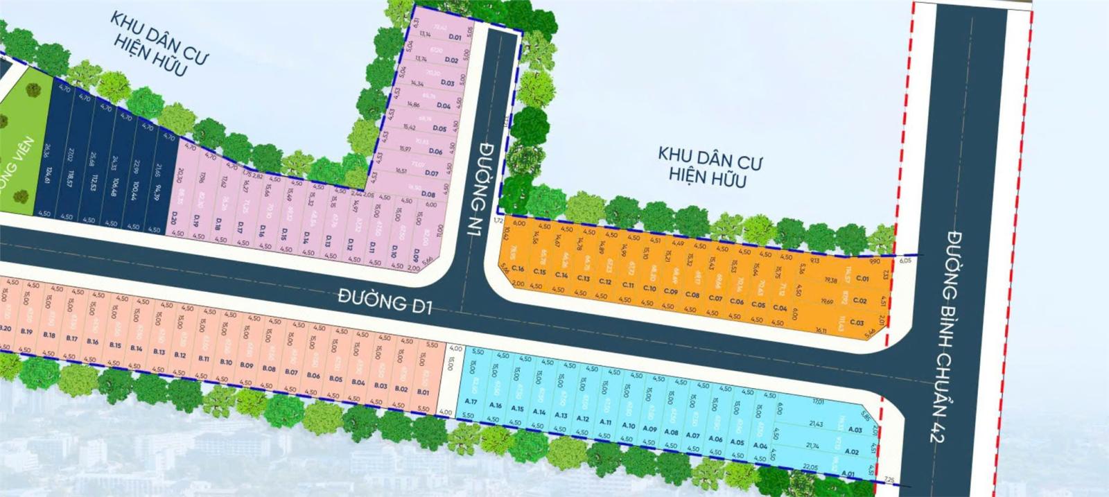 CẦN BÁN NHANH LÔ ĐẤT dự án khu dân cư Lê Phong, Bình Chuẩn 2 , tp Thuận An, tỉnh Bình Dương 15999904