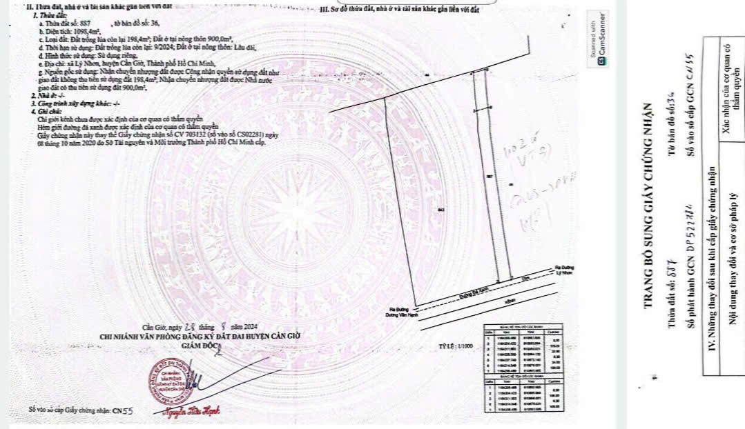 ĐẤT ĐẸP - ĐẦU TƯ SINH LỜI - Chính Chủ Bán Nhanh Lô Đất Xã Lý Nhơn, Cần Giờ, HCM 15999922