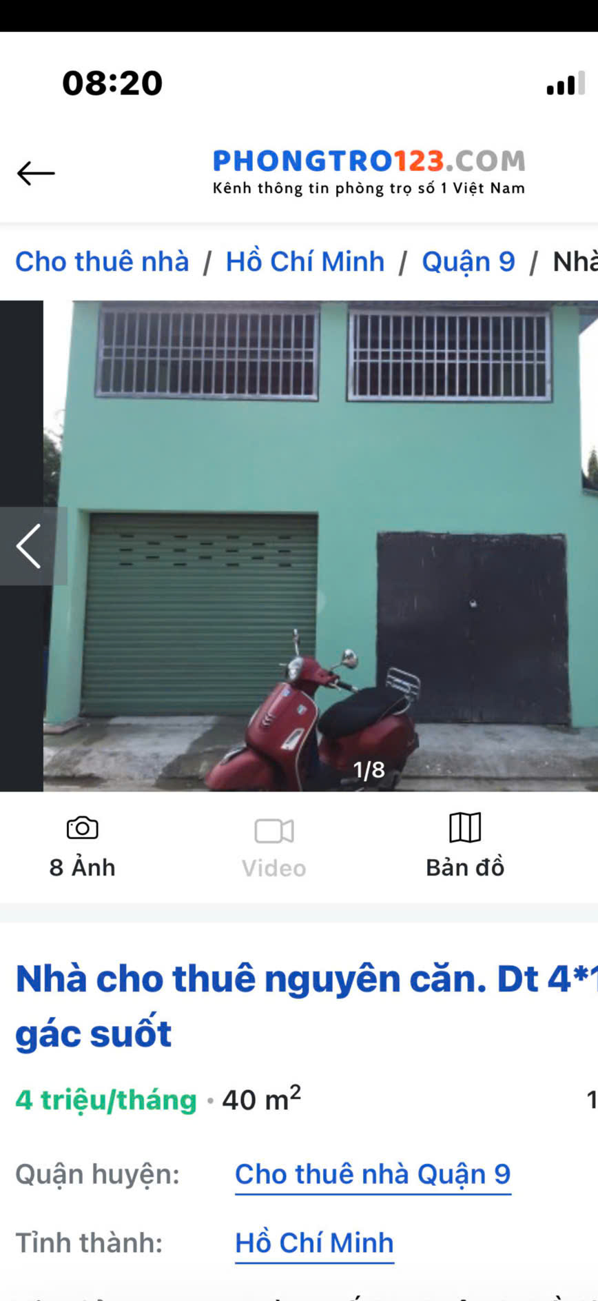 CHÍNH CHỦ CHO THUÊ NHÀ NGUYÊN CĂN – QUẬN 9 (LONG BÌNH), TP.HCM 16000150