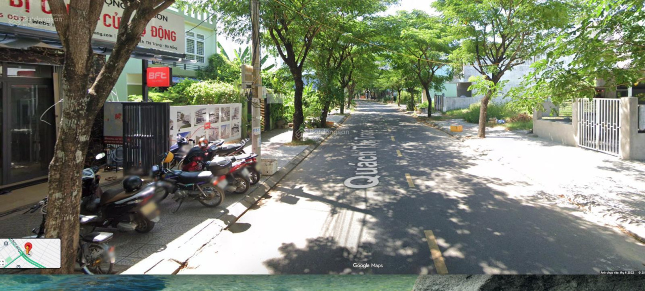 CHO THUÊ ĐẤT MẶT TIỀN QUÁCH THỊ TRANG - HÒA XUÂN - GIÁ CHỈ 6TR/THÁNG 16000157