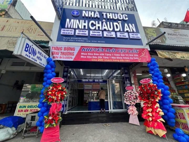 SANG NHƯỢNG NHÀ THUỐC ĐANG KINH DOANH TỐT – Địa chỉ: Số 5 Đường 14, KP. Nhị Đồng 1, P. Dĩ An 16000310