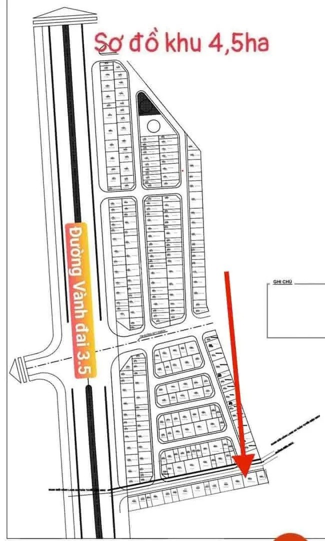 VÂN CANH ĐẤT DỊCH VỤ  KHU 4.5HA DIỆN TÍCH 54M GIÁ 18XTR/M CHÍNH CHỦ BÁN LÔ 16000442