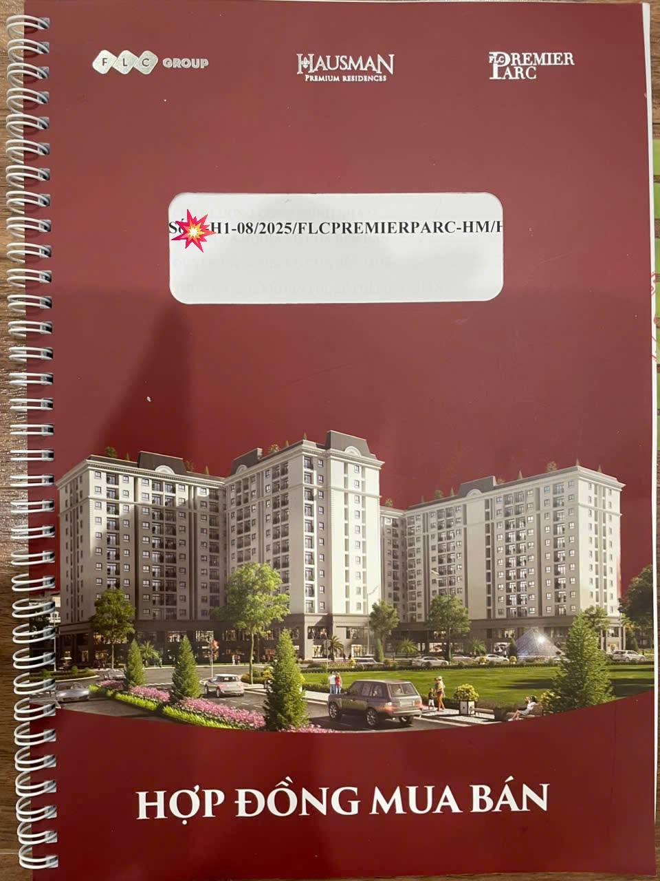 Bán căn góc tầng trung 75.8m2 -2PN(2WC) dự án Hausman Premium Residences đường Lê Quang Đạo, Đại Mỗ 16000487