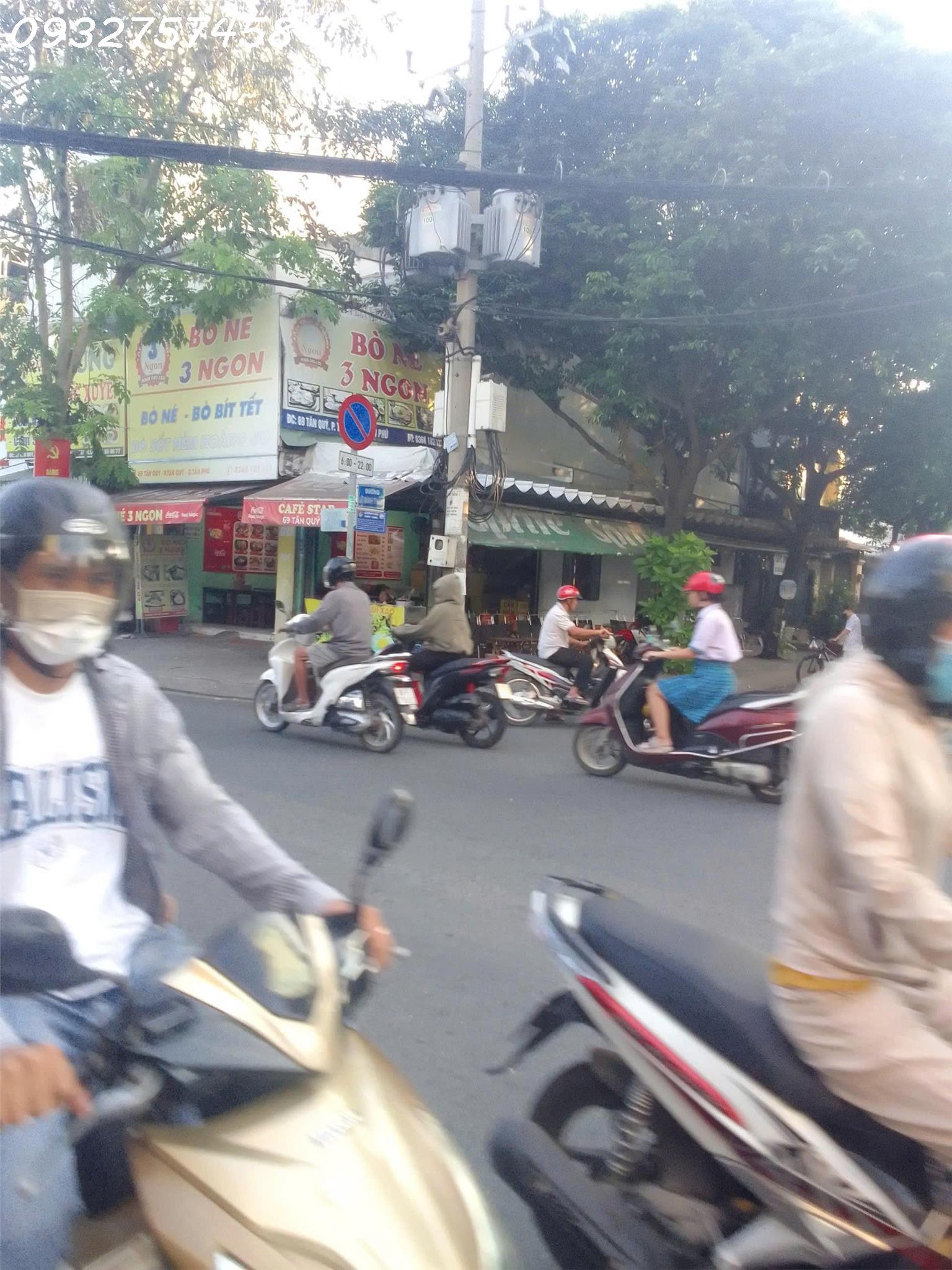 LÔ GÓC 2 MTKD ĐỈNH CAO : GÒ DẦU + TÂN QUÝ + TÂN KỲ TÂN QUÝ . Q. TÂN PHÚ - Gần chợ Tân Hương - MT 16000623