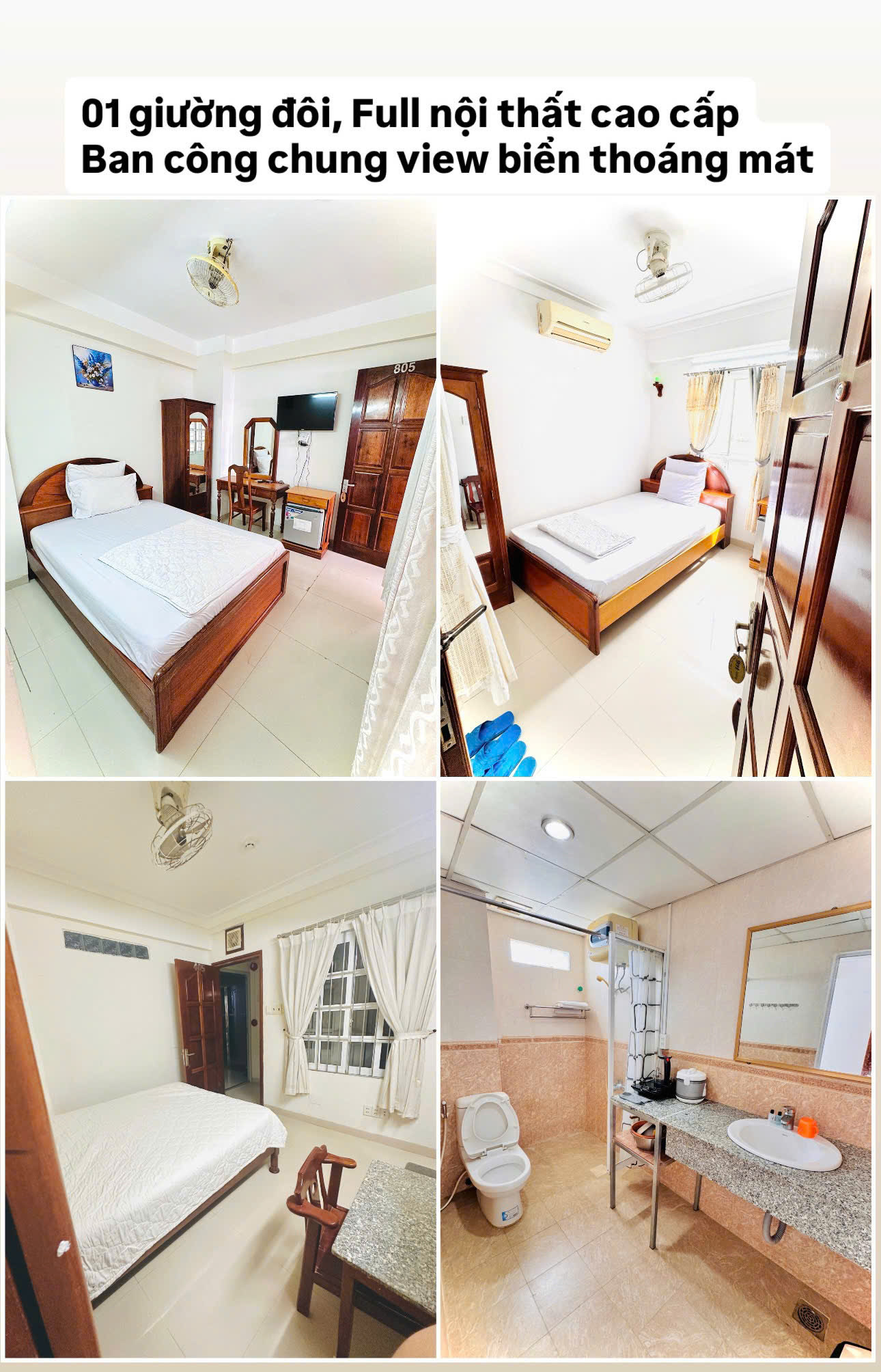 Cho thuê phòng trọ view biển giá hạt dẻ - Nha Trang, Khánh Hoà 16000644