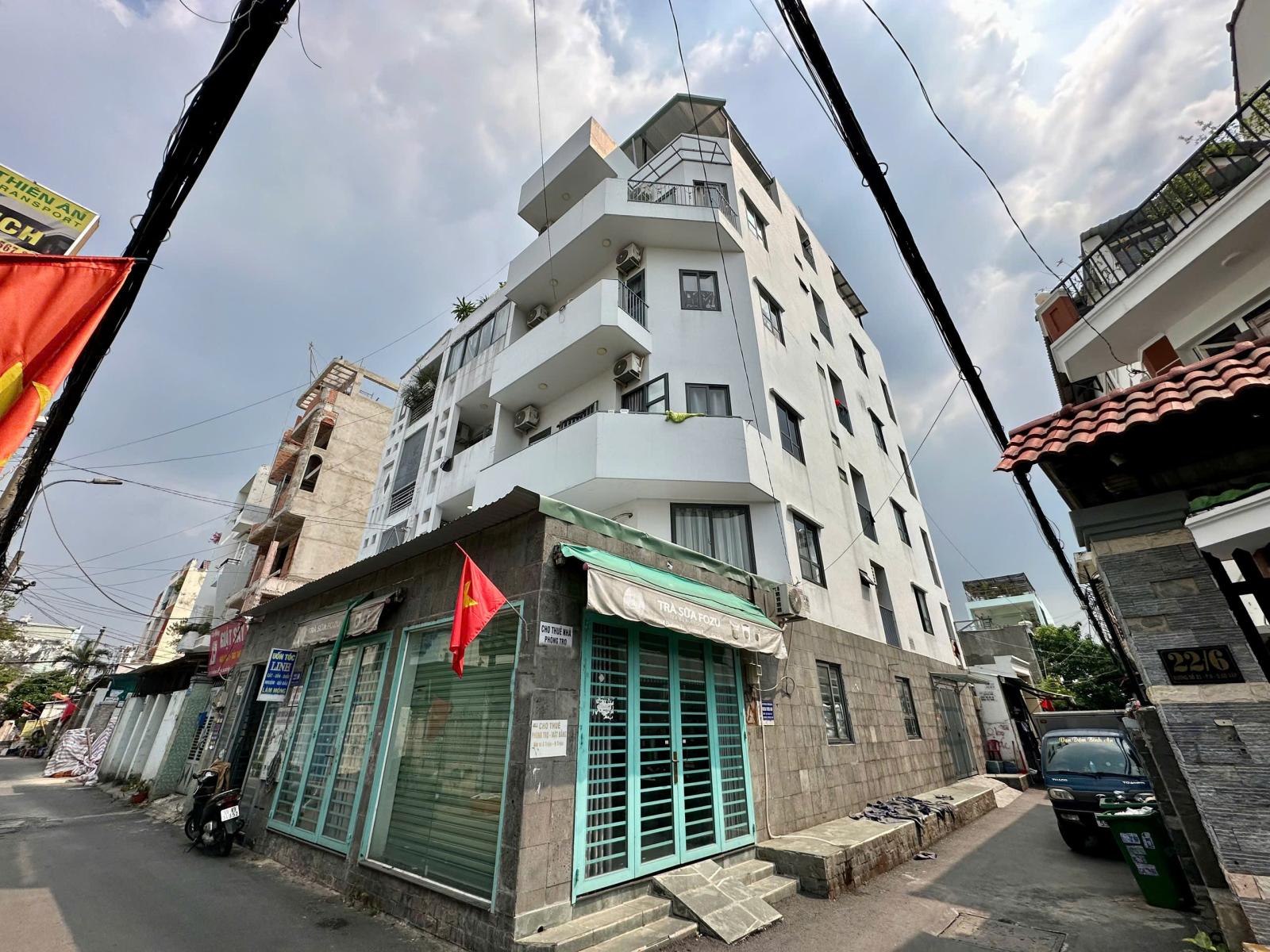 (Tin thật 100%) Bán tòa CHDV lô góc 212m2 x 24P tại Quang Trung - HXH 6m - DT 1,9 tỷ ~ 7,4%/năm 16000735