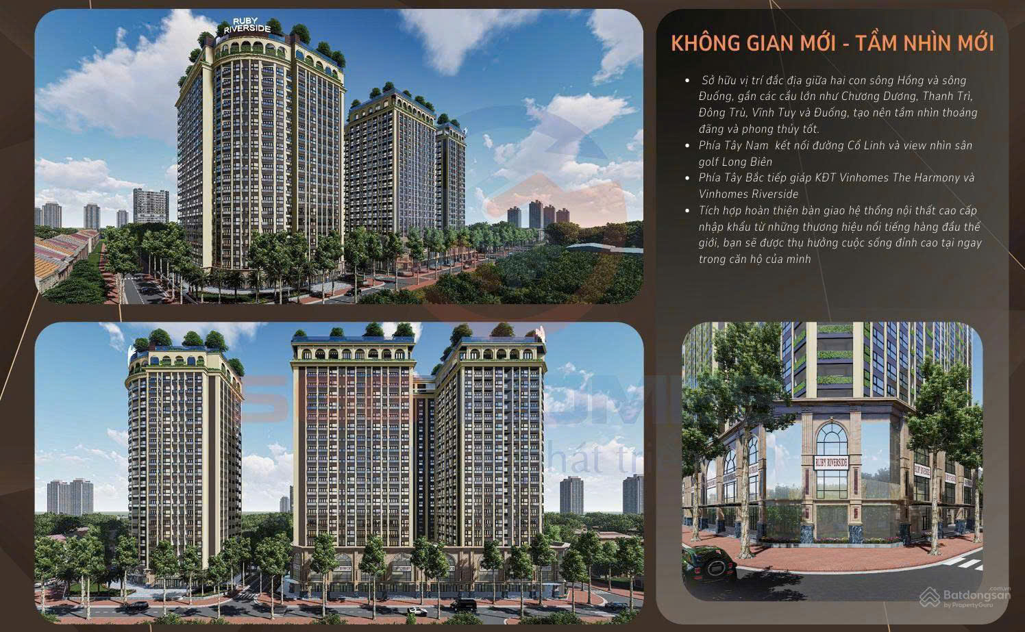 Cơ Hội Sở Hữu Căn Hộ Cao Cấp Tại Ruby Riverside - Phúc Đồng, Long Biên - Vị trí đắc địa 16000941