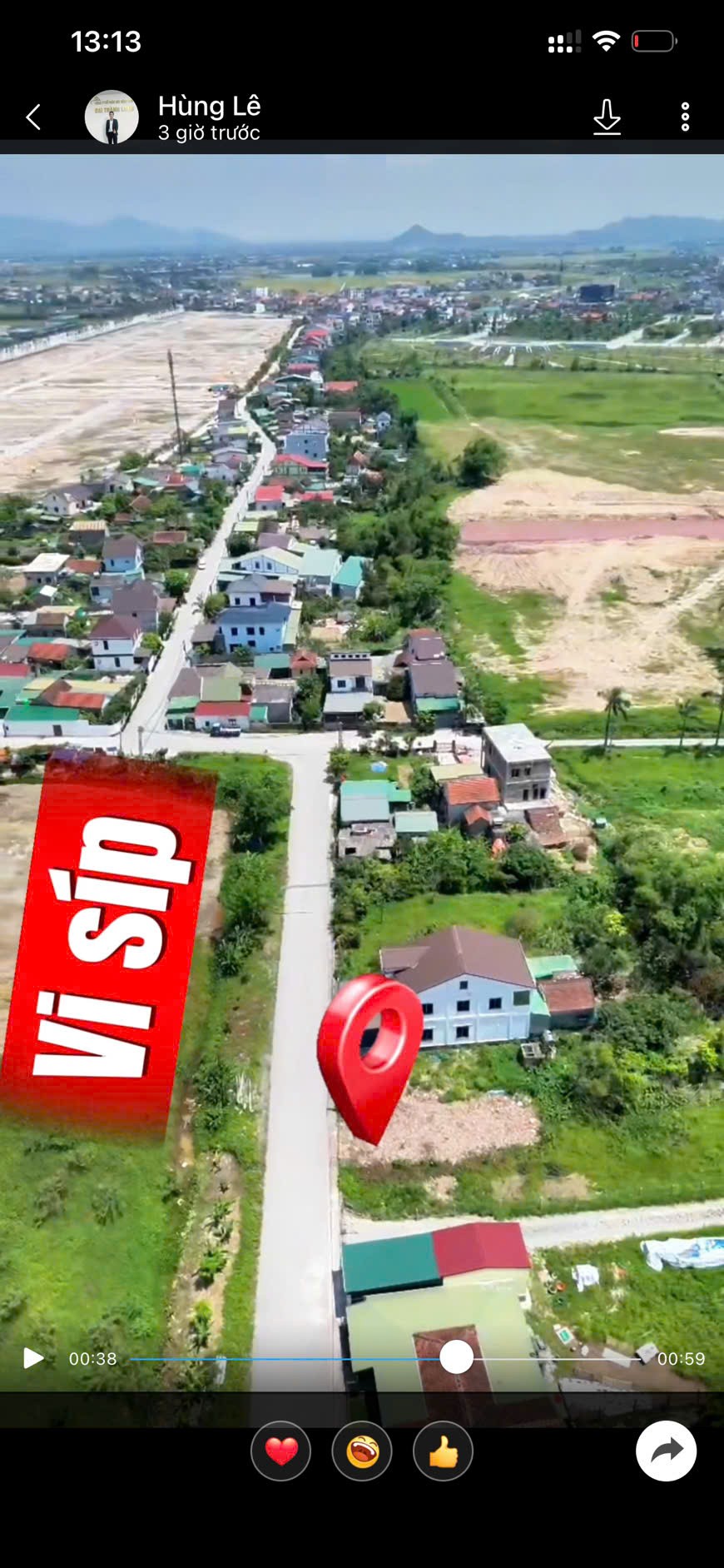 ĐẤT ĐẸP – GIÁ TỐT – CHÍNH CHỦ CẦN BÁN ĐẤT TRUNG TÂM VSIP, HƯNG TÂY, HƯNG NGUYÊN, Nghệ An 16000992