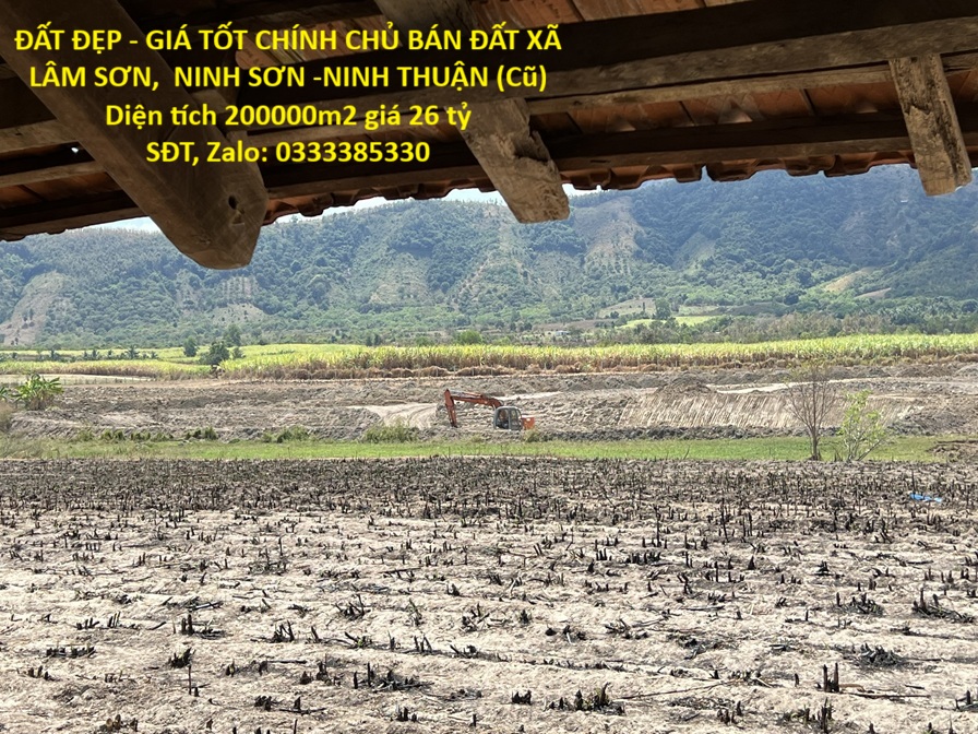 ĐẤT ĐẸP - GIÁ TỐT CHÍNH CHỦ BÁN ĐẤT XÃ LÂM SƠN,  NINH SƠN -NINH THUẬN (Cũ) 16001161