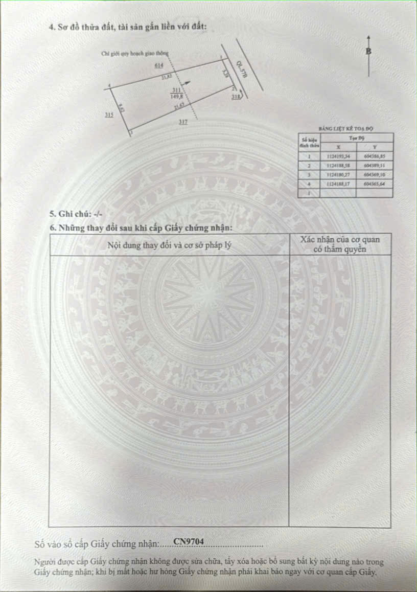 CHÍNH CHỦ CẦN BÁN ĐẤT RỪNG DỪA CẨM THANH – HỘI AN 16001199