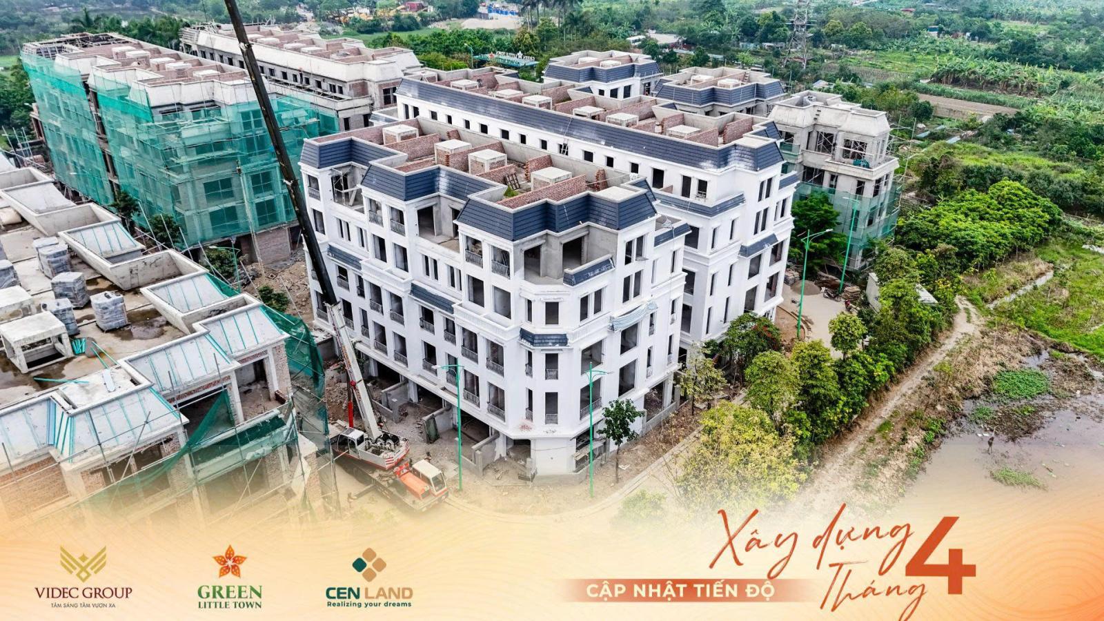 Bán Biệt Thự Liền kề Green Little Town Cổ Bi-đường phân làn- Lô góc 100m 5 tầng nhỉnh 19 tỷ(TL) 16001235