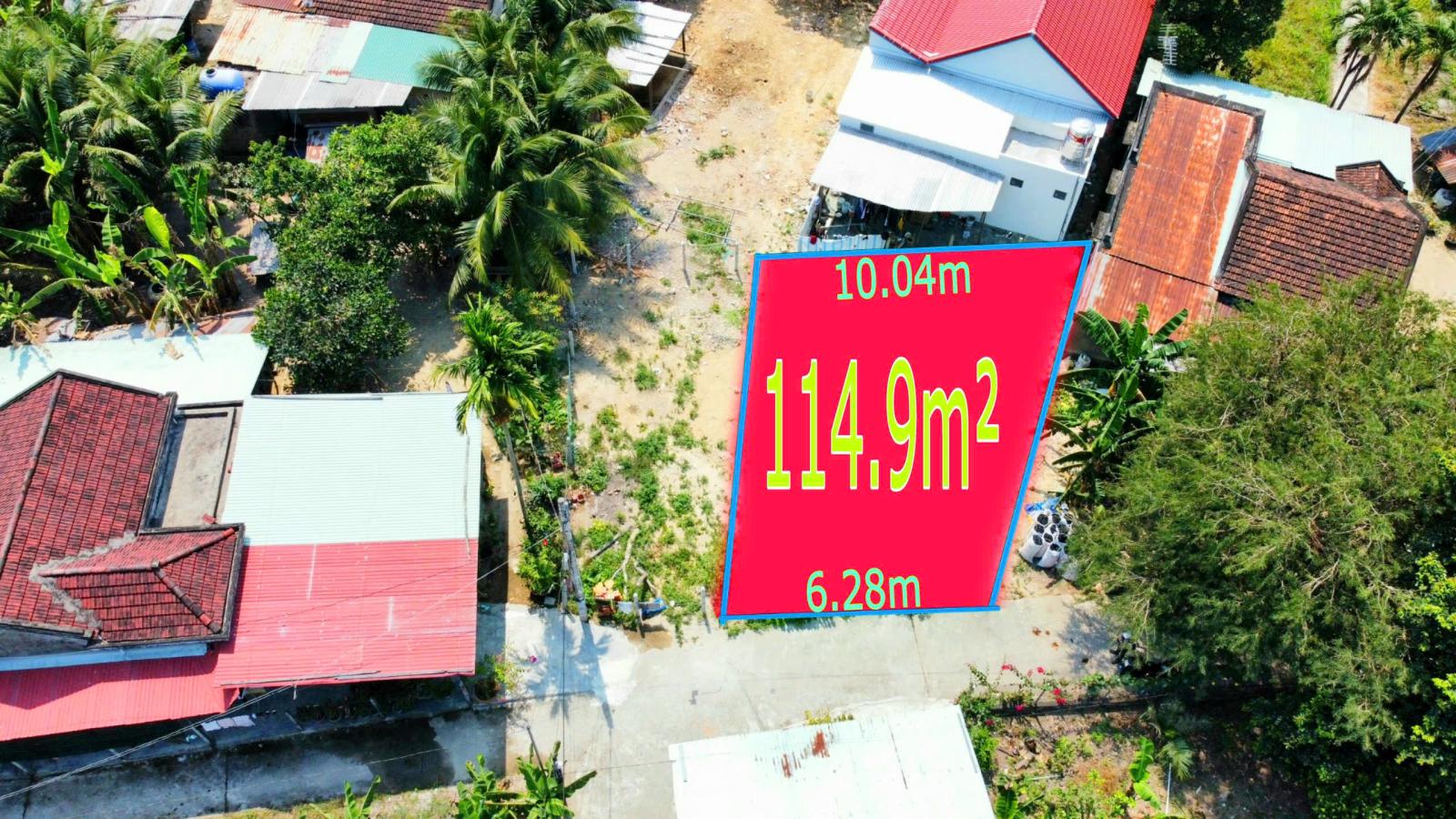 Bán đất Diên Phước ( nay thuộc Diên Thọ) - Khánh Hoà
 - 
Diện tích : 114,9m² ( ngang 6m nở hậu) 16001236