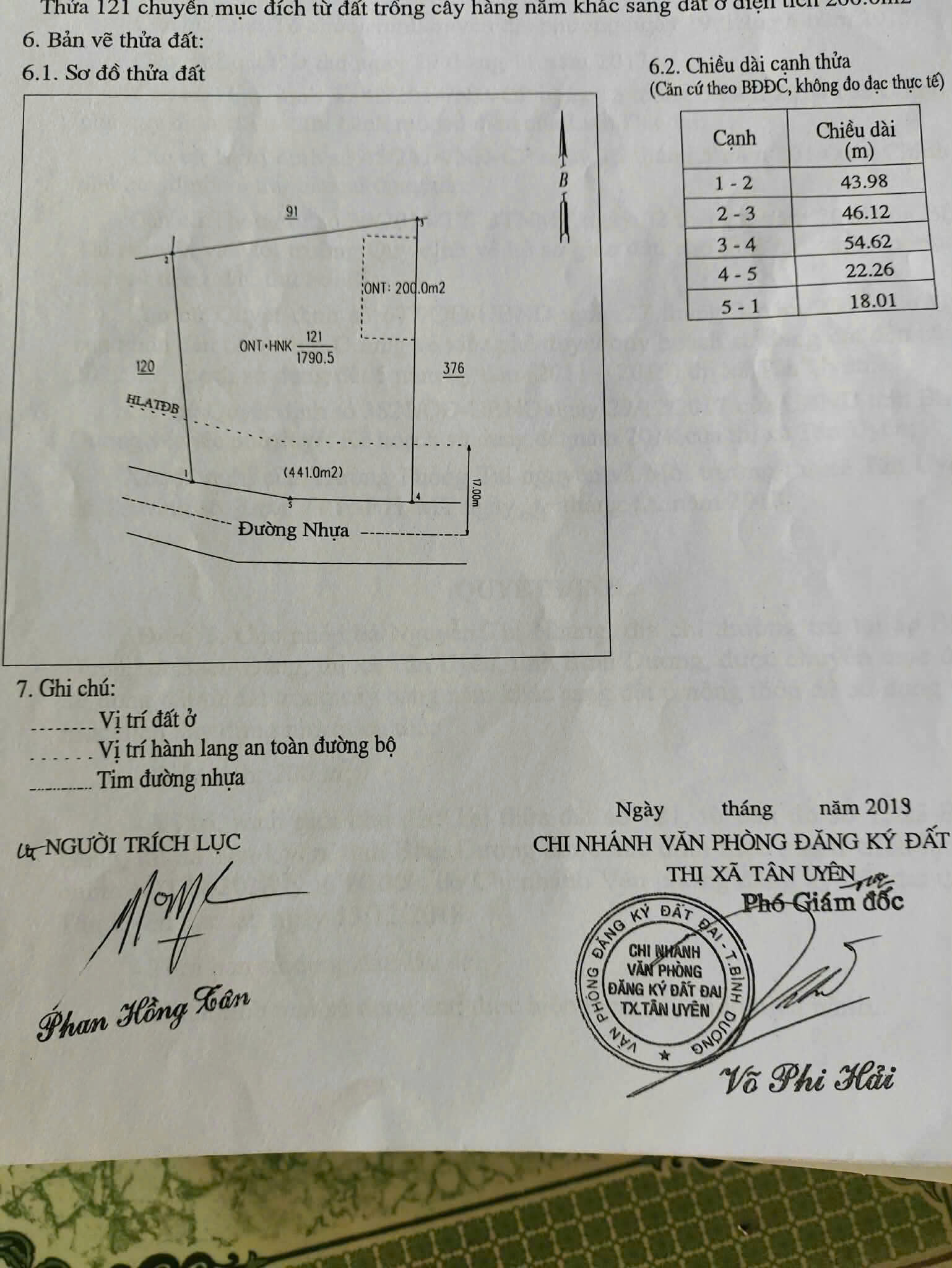ĐẤT THỔ CƯ MẶT TIỀN ĐẸP – KHU VỰC CẦU BẠCH ĐẰNG 1 16001450