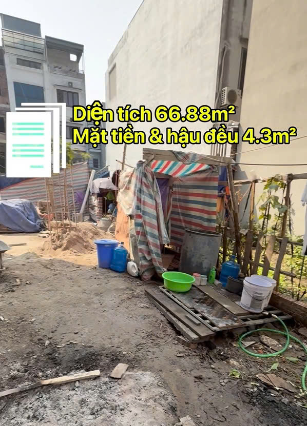 ĐẦU TƯ SINH LỜI - GIÁ TỐT - CHÍNH CHỦ Cần Bán Lô Đất Đàm Quang Trung, Bồ Đề, Long Biên, HN 16001524