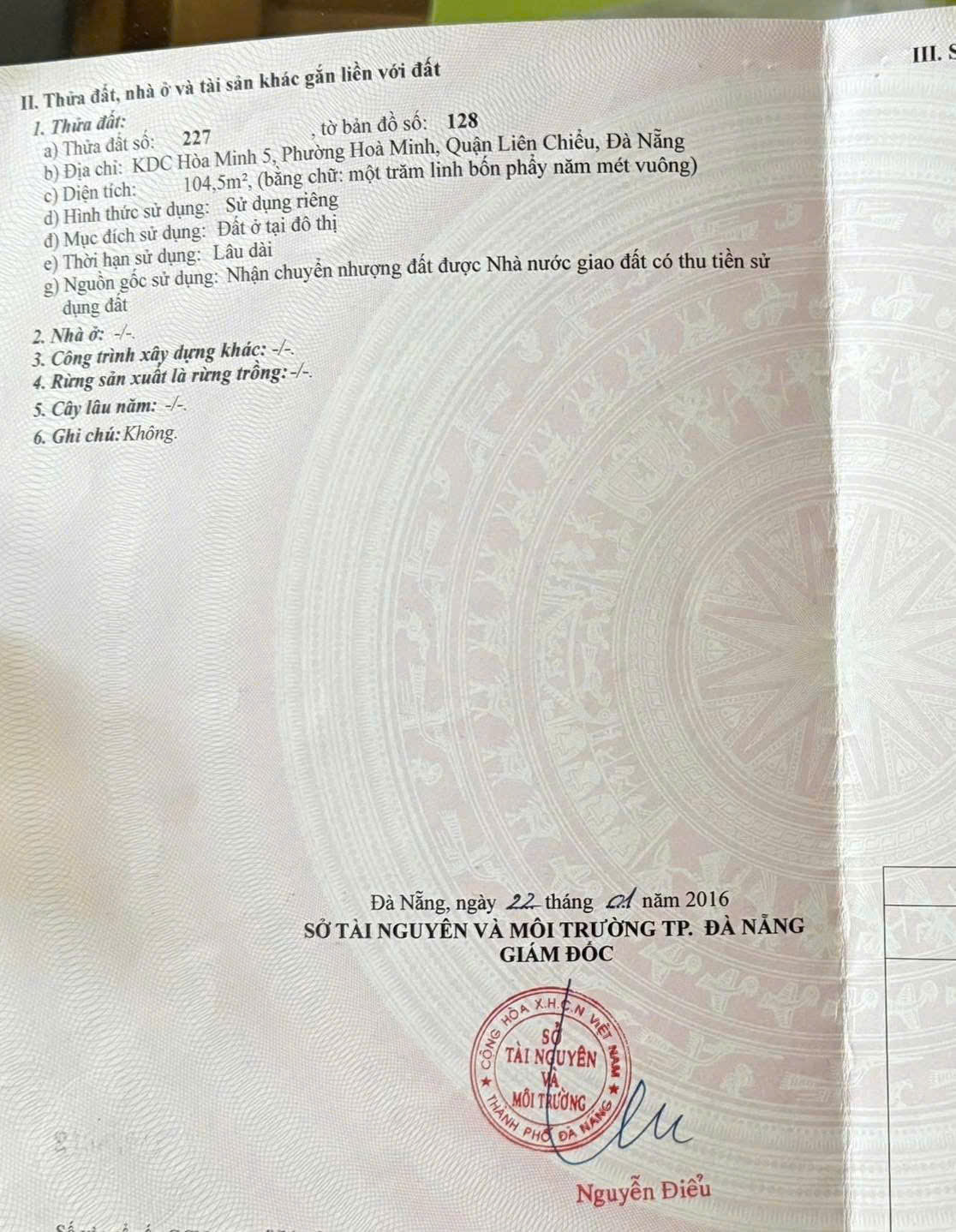 🔴💥Bán đất GÓC 2MT đường Đá Mọc 5 & Nguyễn Minh Không 16001678