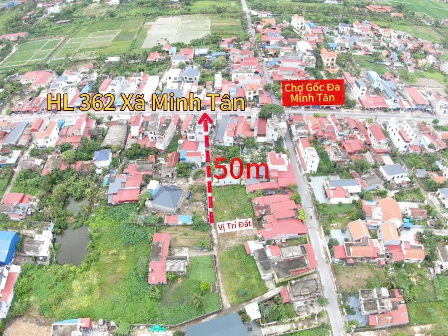 BÁN ĐẤT TUYẾN 2 TỈNH LỘ 362 - GẦN CHỢ GỐC ĐA - KIẾN MINH, KIẾN THỤY 16001703