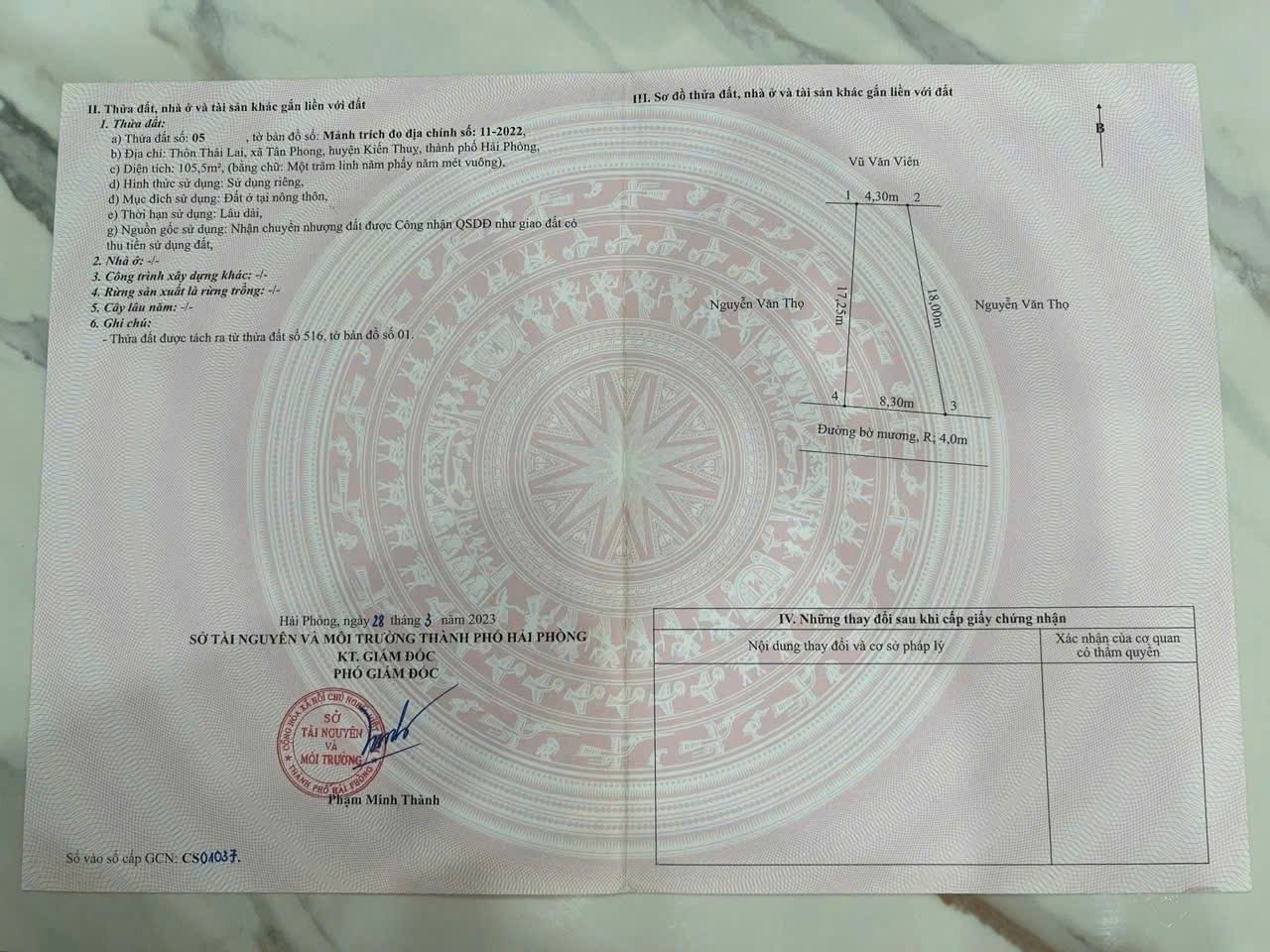 SIÊU PHẨM LÔ GÓC TỔ 12 AN TOÀN - DƯƠNG KINH - DIỆN TÍCH KHỦNG 180M2 16001710