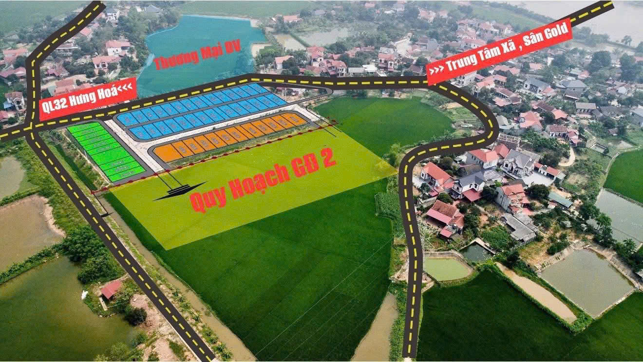 Đất Đẹp - Giá Tốt - Đầu Tư Sinh Lời Ngay Tại Thọ Văn, Tam Nông, Phú Thọ - Vị trí đắc địa 16001848