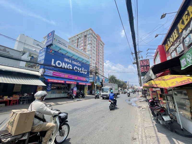 Bán nhà Mặt tiền Phạm Văn Chiêu, gần chợ Thạch Đà, 12x55m, Cấp 4, GPXD 9 tầng, 69,9 Tỷ. 16001988
