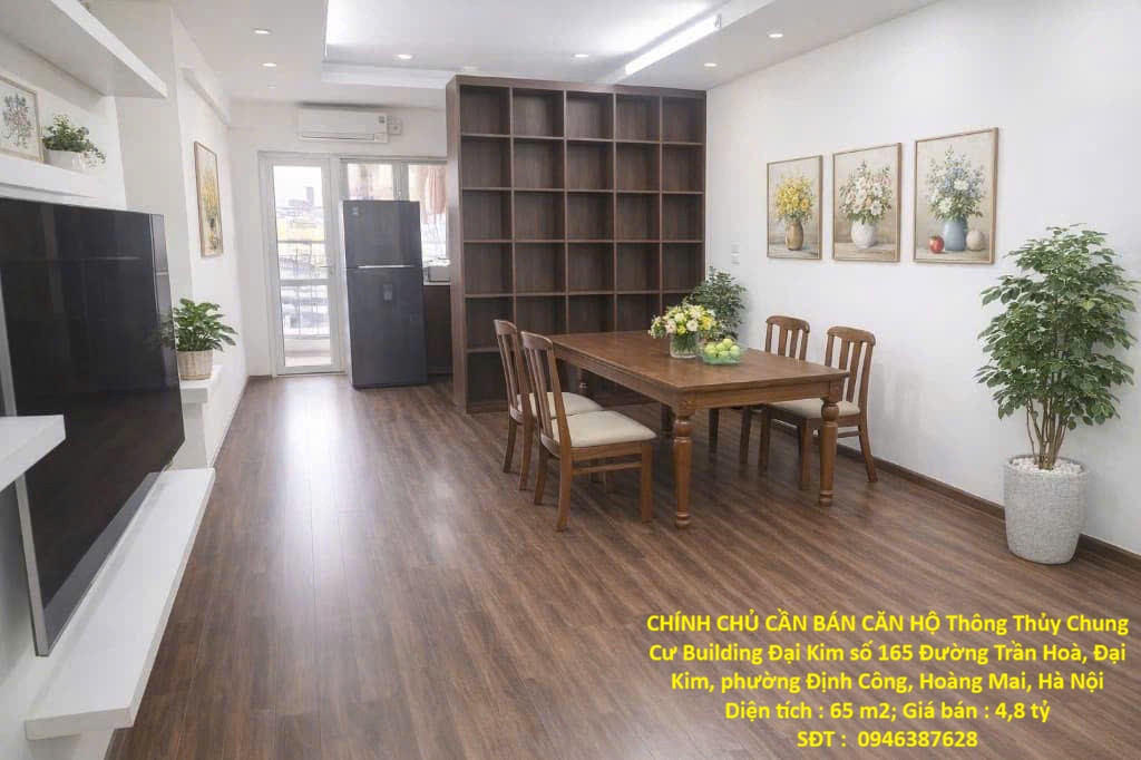 CHÍNH CHỦ CẦN BÁN CĂN HỘ Thông Thủy Chung Cư Đại Kim Buiding Định Công, Hoàng Mai, Hà Nội 16002037
