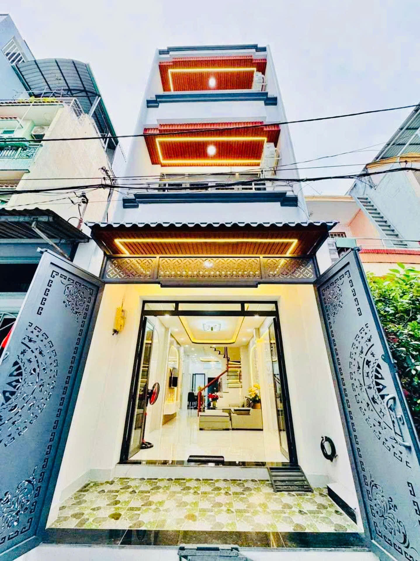 Bán Nhà Gò Vấp Phường An Nhơn Nguyễn Thái Sơn- 3.5x16 Trệt 2L Sân thượng Full Nội Thất Hẻm HXH 16002063