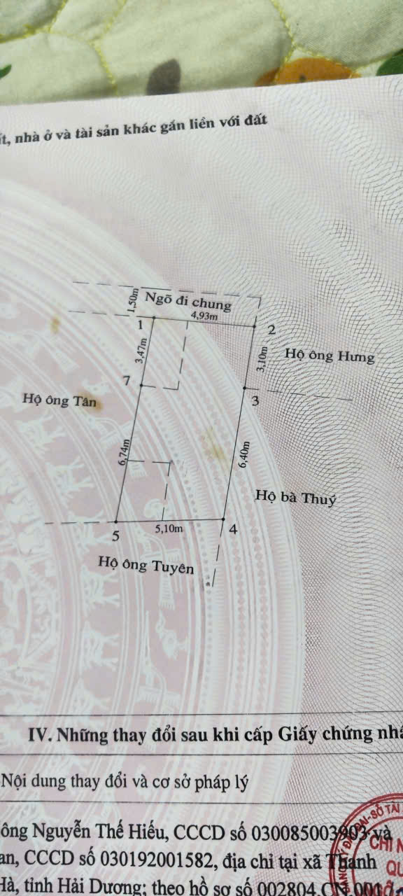 BÁN NHÀ 3 TẦNG AN ĐÀ – NGÔ QUYỀN – NGÕ NÔNG – GIÁ 3,39 TỶ 16002165