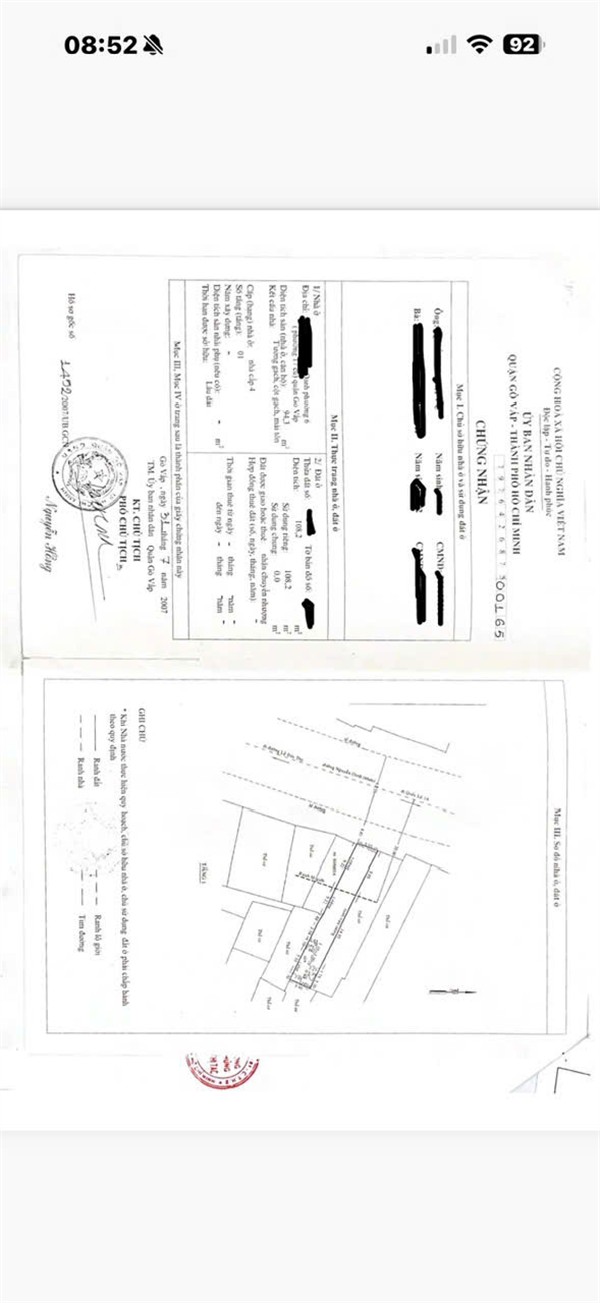 NHÀ MẶT TIỀN ĐẸP –CHÍNH CHỦ CẦN BÁN Tại 534–536A Đường Nguyễn Oanh, P. 6, Q. Gò Vấp, TP. HCM 16002351
