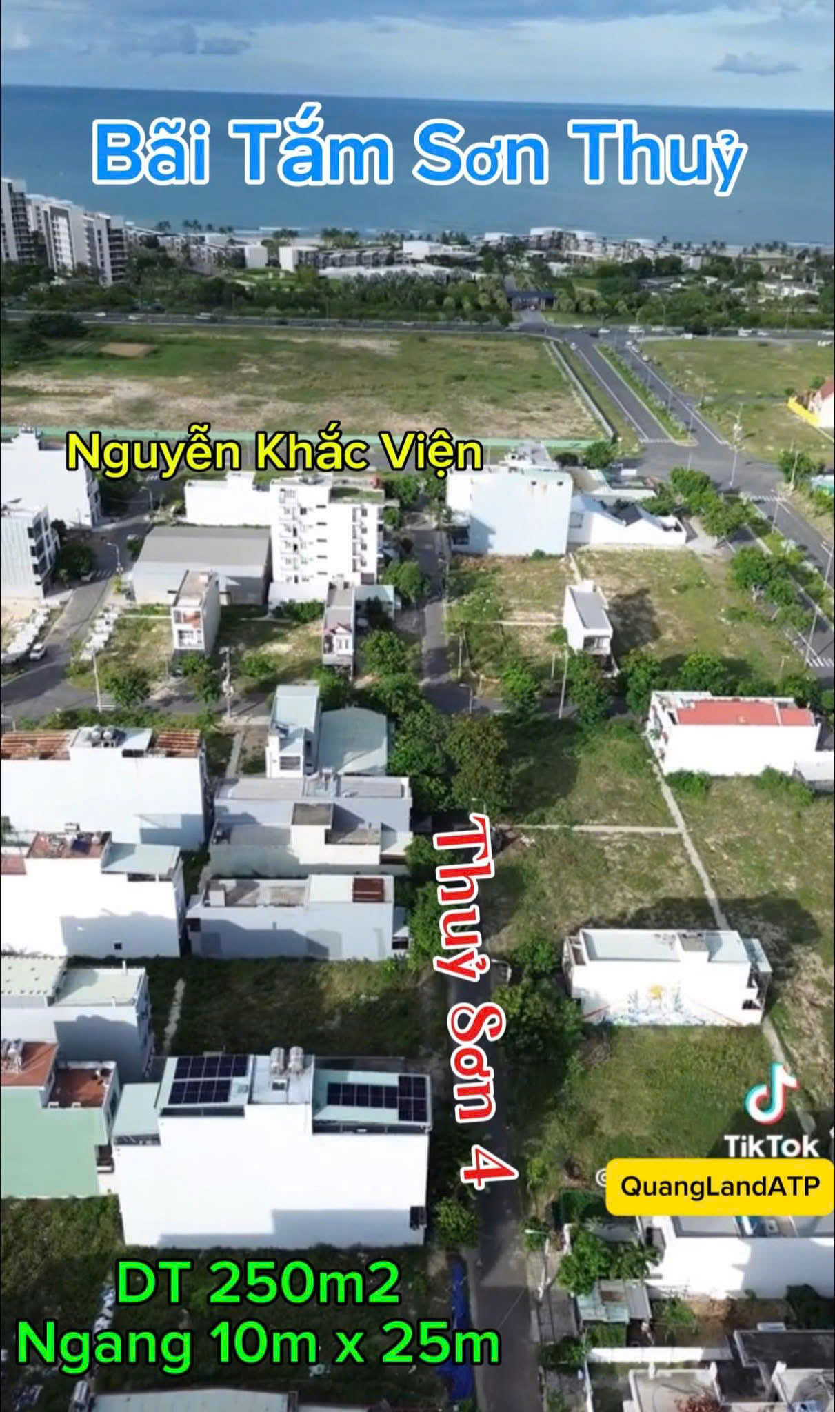 LÔ ĐẤT BIỂN HIẾM – 250m2 XÂY 7 TẦNG – SÁT BIỂN SƠN THUỶ 16002354