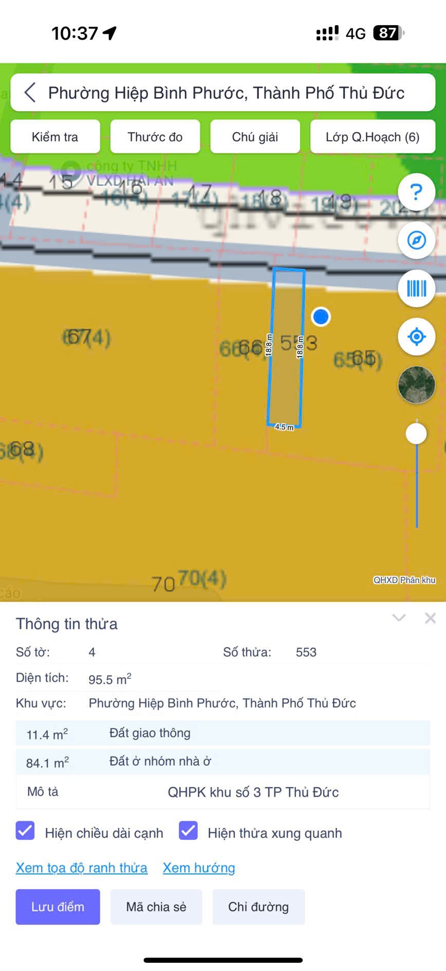 ĐẤT ĐẸP – GIÁ TỐT – CHÍNH CHỦ CẦN BÁN ĐẤT TẠI  Phường Hiệp Bình Phước, Thủ Đức 16002413