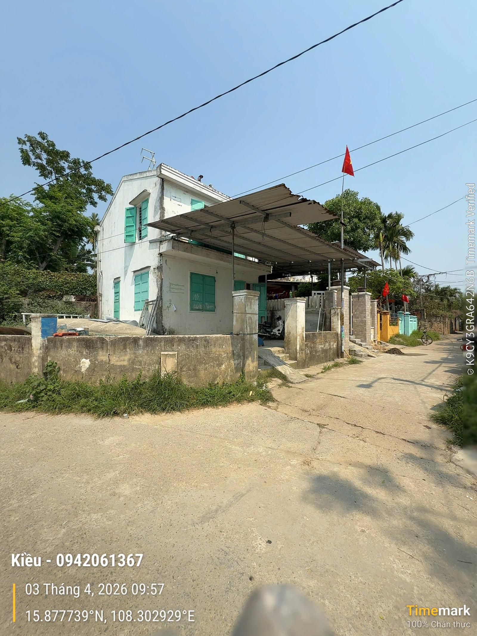 Bán đất 2MT kiệt Duy Tân, khối Nam Diêu, Thanh Hà, Hội An 16002522