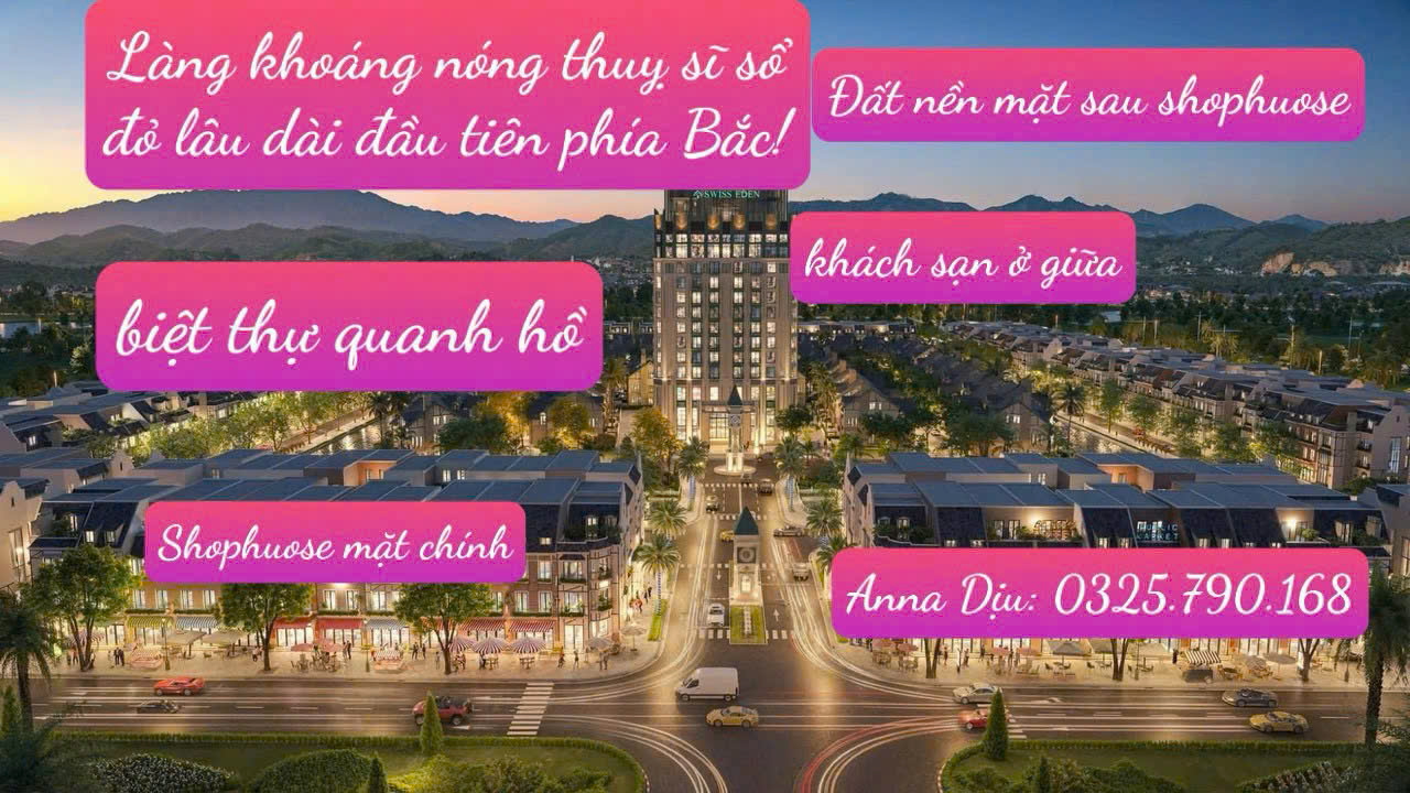 Ra mắt khu đô thị SWISS EDEN - Làng Thụy Sĩ khoáng - Chuẩn sống hiện đại giữa thiên nhiên trong lành 16002695