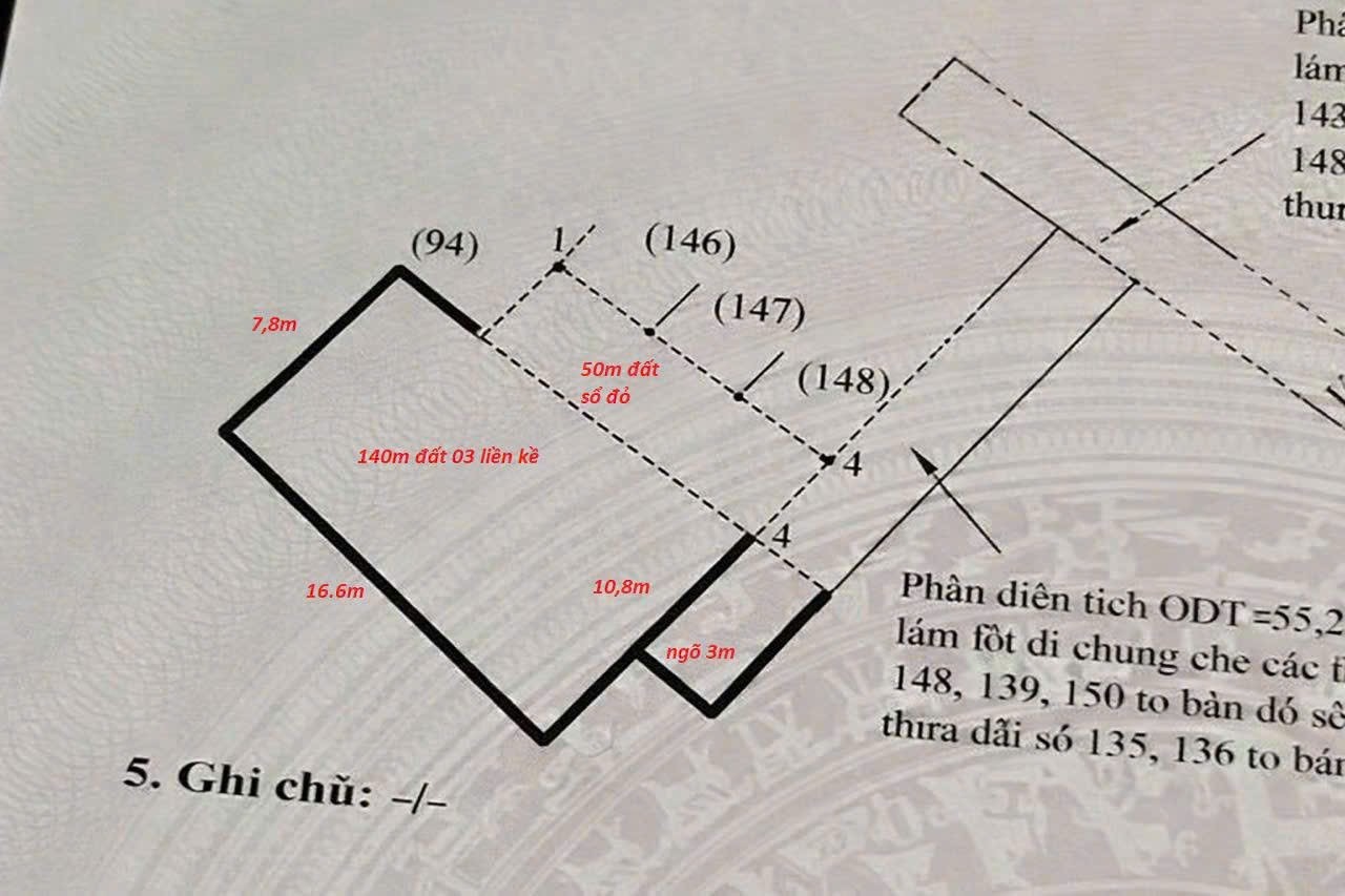 CHỈ 1 tỷ 420 triệu– SỞ HỮU NGAY 190m2 ĐẤT KÈM VƯỜN MINI TẠI HÒA NGHĨA 16003134