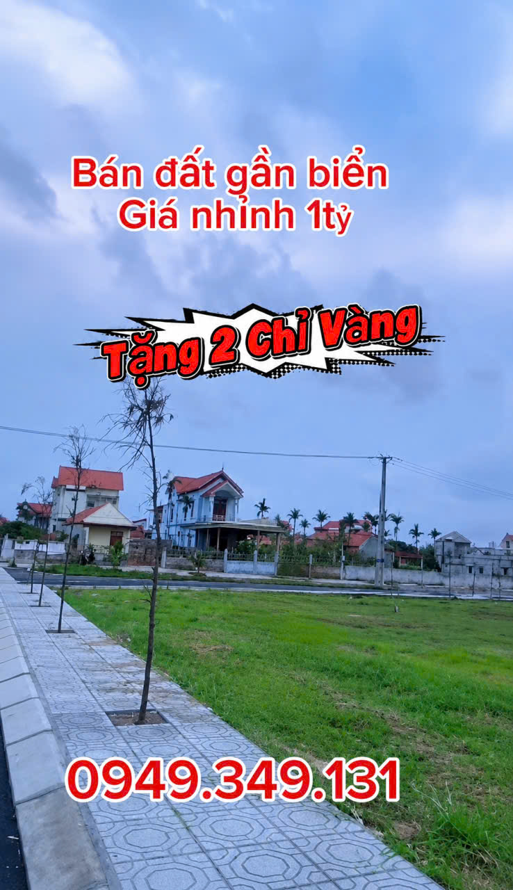 Sở Hữu Ngay ĐẤT NỀN VEN BIỂN - THỔ CƯ 100% - Xã Hải Xuân, Huyện Hải Hậu, Nam Định 16003536