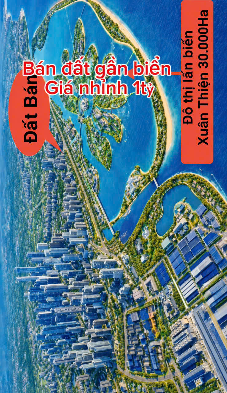 Sở Hữu Ngay ĐẤT NỀN VEN BIỂN - THỔ CƯ 100% - Xã Hải Xuân, Huyện Hải Hậu, Nam Định 16003536