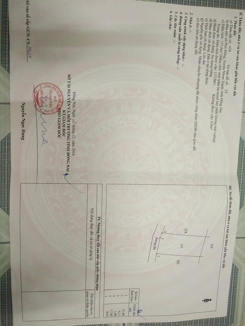 CHÍNH CHỦ BÁN NHÀ ĐẠI PHƯỚC – NHƠN TRẠCH - ĐỒNG NAI 16003552