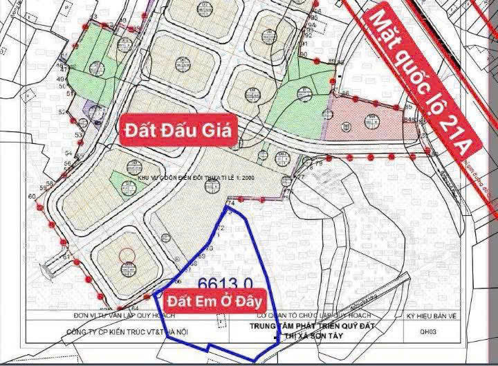 Bán đất sổ đỏ 100m2 Cổ Đông, Sơn Tây, Hà Nội - 3.4 tỷ. LH: 0969408828 16003576