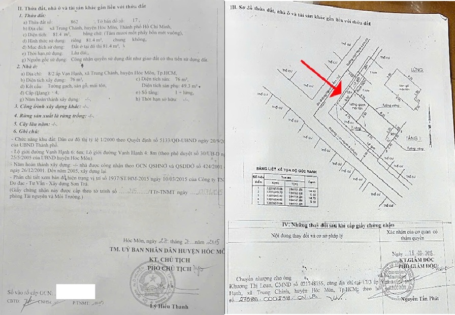GIÁ TỐT – CẦN BÁN CĂN NHÀ MẶT TIỀN Vạn Hạnh 6, xã Trung Chánh, huyện Hóc Môn, TP. Hồ Chí Minh 16003658
