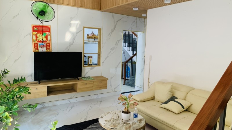 ► Nhà Kiệt Điện Biên Phủ, 76m2, ngang 8m,  2 tầng, 4PN, 3WC, P Bếp riêng, Sân rộng, 4.5x tỷ 16004075