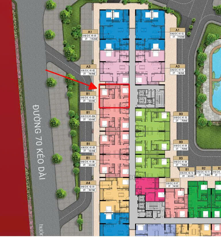 Cần bán gấp căn hộ  tại Hausman Premium Residences, 6.1 tỷ, 63.4m2, 2PN, 2WC, bao đẹp. 16004114
