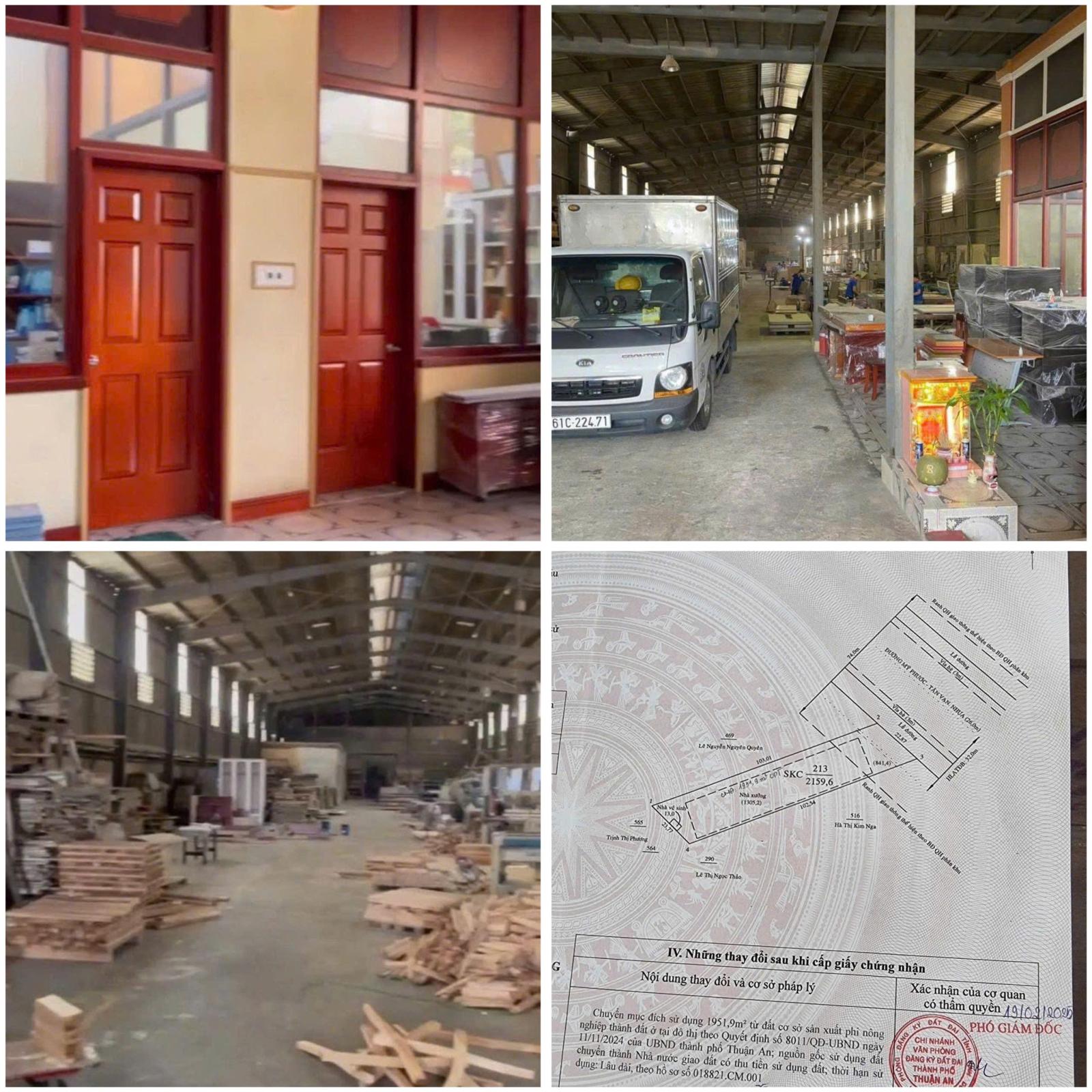 Cần bán gấp đất + kho xưởng vị trí đắc địa tại Tân Vạn - P.Thuận Giao - Bình Dương 16004118