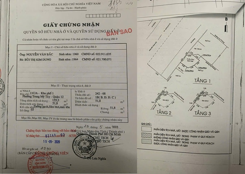 HOT HOT–CẦN BÁN LÔ ĐẤT- RẺ NHẤT KHU VỰC - MẶT TIỀN KÉP NGUYỄN ẢNH THỦ – P.TRUNG MỸ TÂY Q.12, TP.HCM 16004165